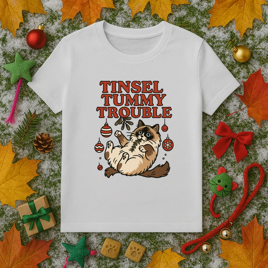 Tinsel Tummy Trouble