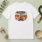 Home Is Where the Fur Clings Valentine Pet T-Shirt