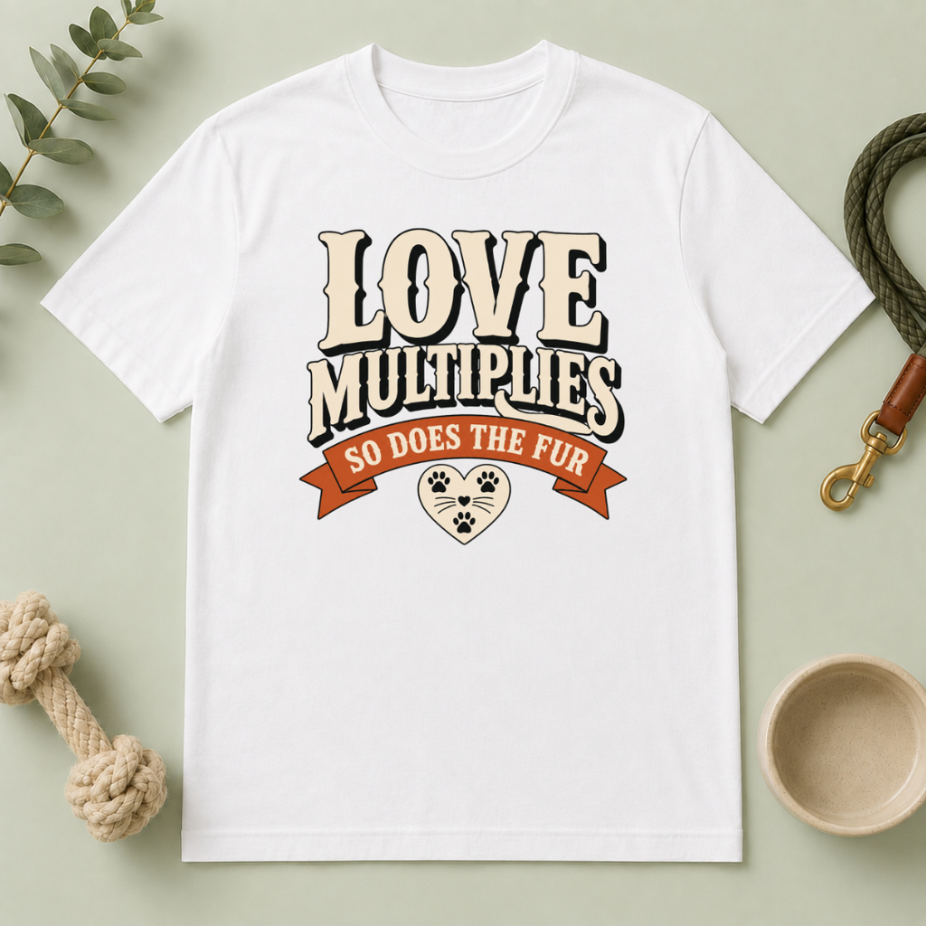 Love Multiplies, So Does the Fur Tee