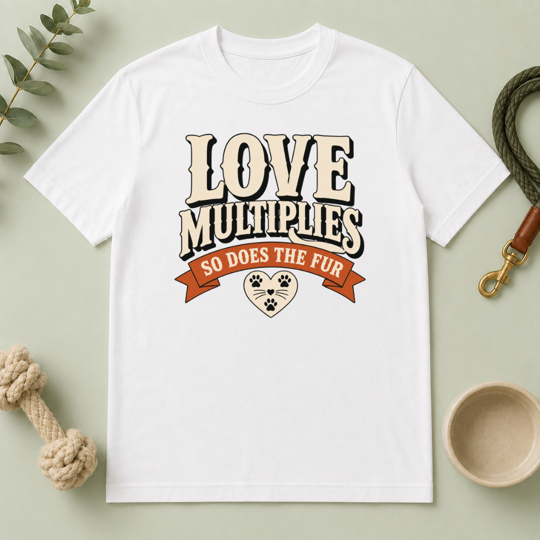 Love Multiplies, So Does the Fur Tee