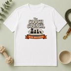 'The Couch Council Has Decided' Funny Pet Lounge Tee