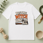 Resting Witch Face Pet Edition Halloween T-Shirt