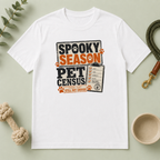 Spooky Season Pet Census Halloween T-Shirt