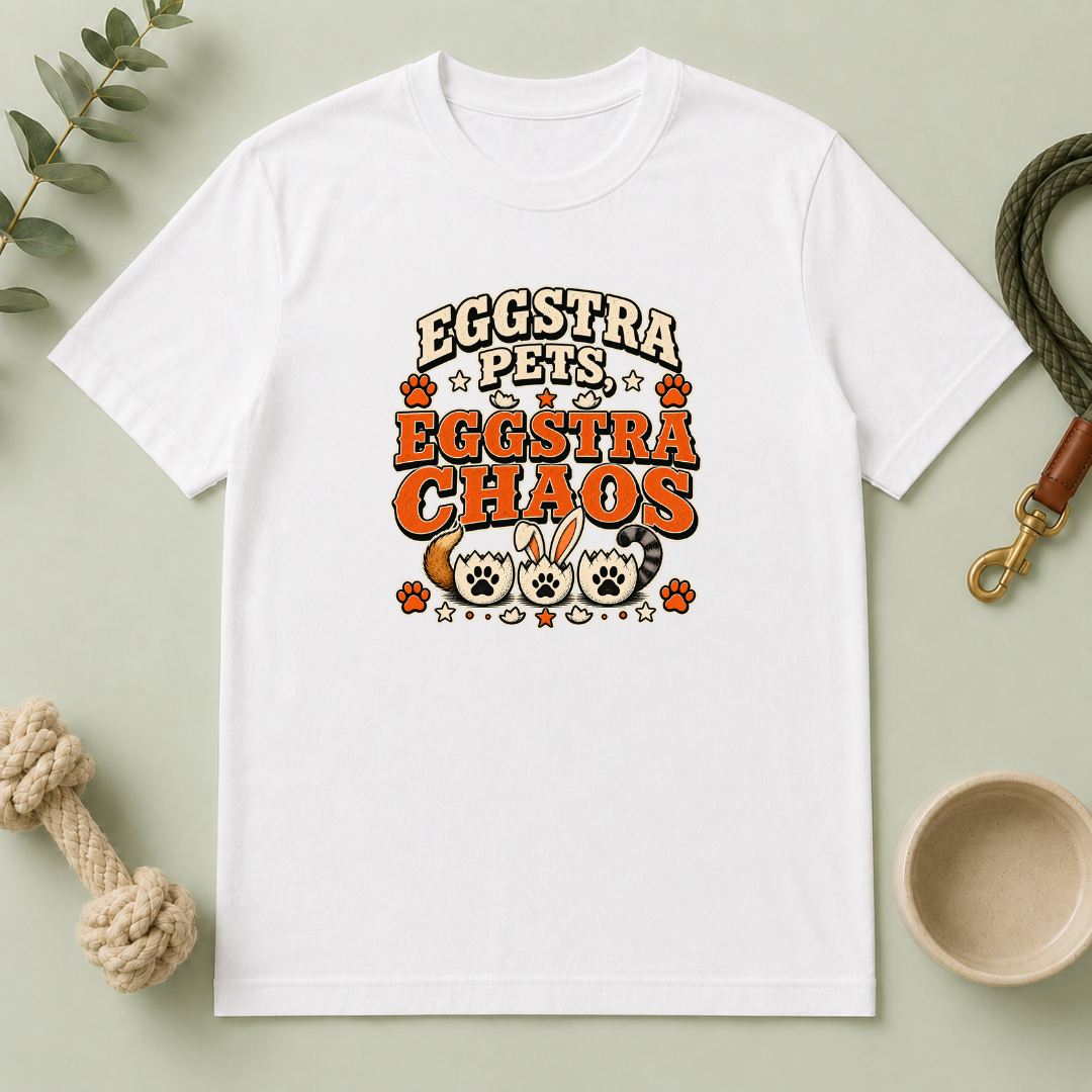Eggstra Pets, Eggstra Chaos Easter Tee