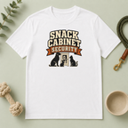T-Shirt — “Snack Cabinet Security” Funny Pet Lover Tee