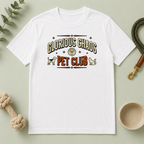 "Glorious Chaos Pet Club" Graphic Tee for Dog & Cat Lovers