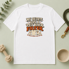“My Outfit Has a Pet Hair Filter” Funny Pet Lover Tee